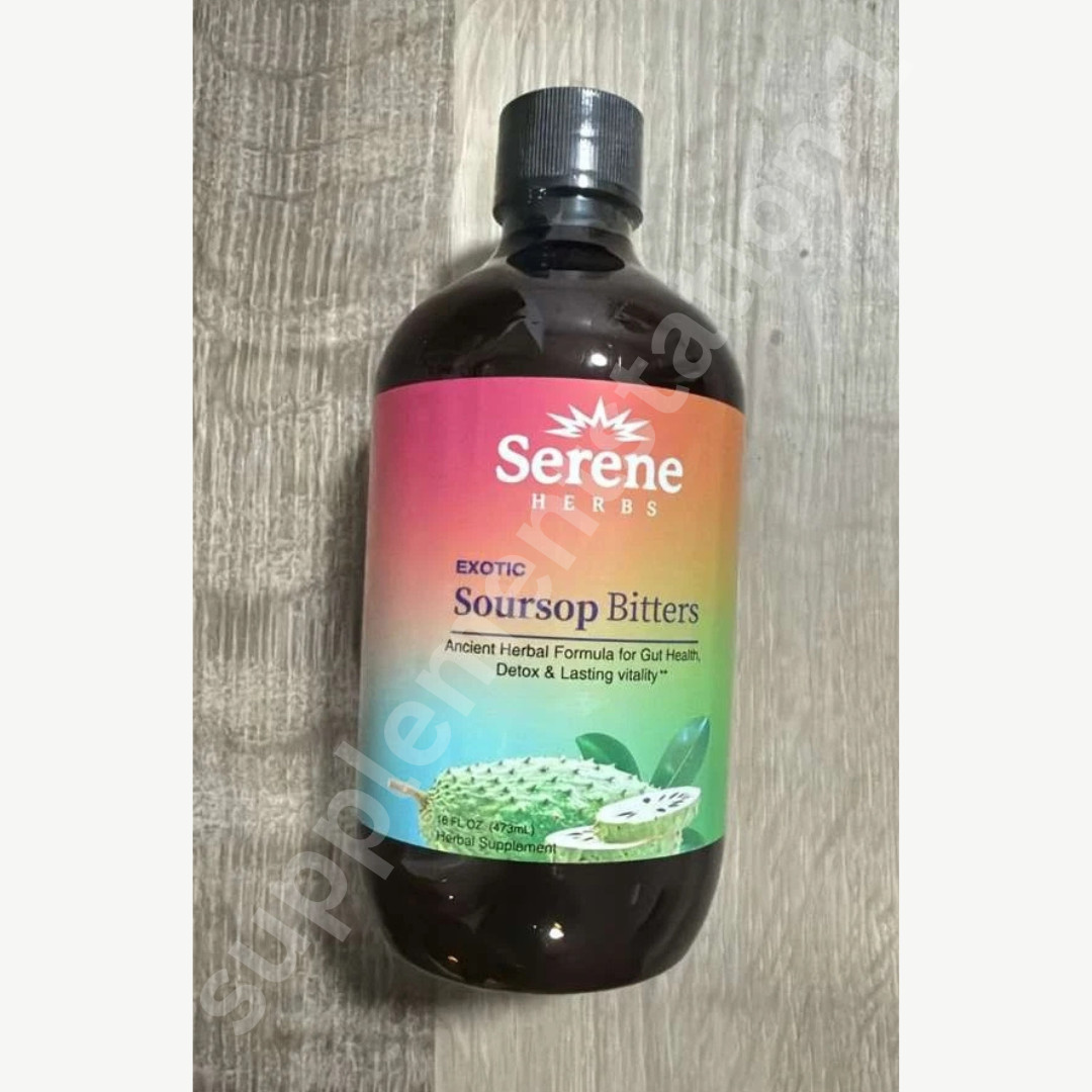 Soursop Bitters Pure 16 oz 100% Natural Detox Herb