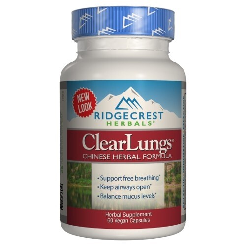 Ridgecrest Herbals ClearLungs 60 Caps