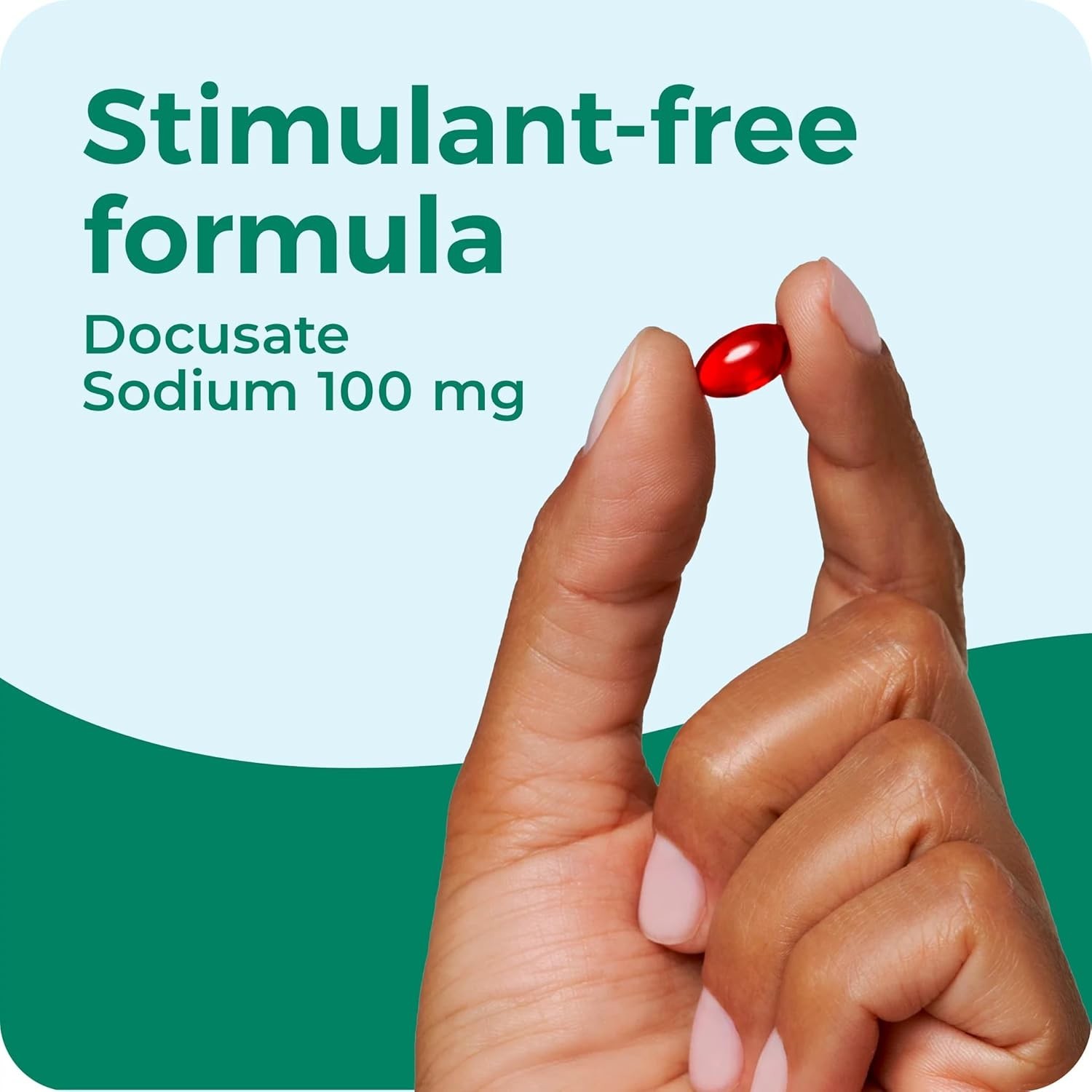 Dulcolax Stool Softener 100mg Liquid Gel Capsules Constipation Relief 25ct