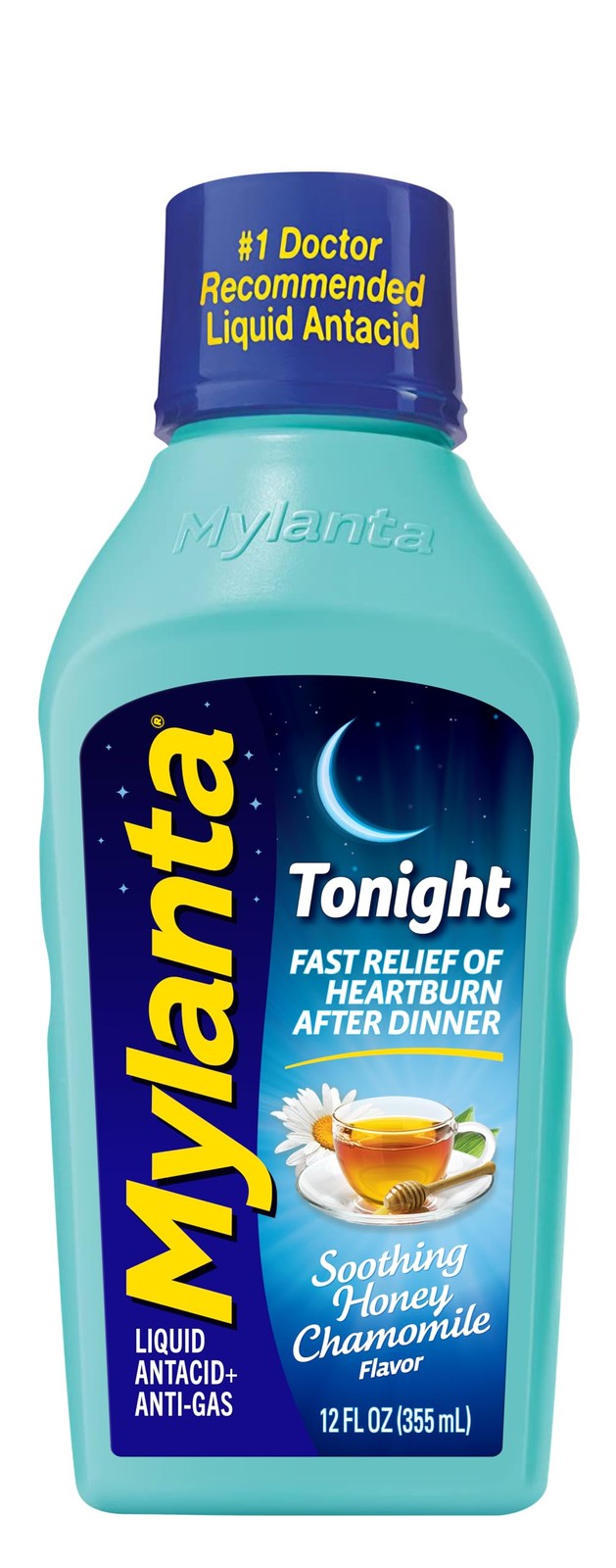 Mylanta Heartburn and Gas Relief, Liquid 12 Fl Oz (Pack of 1), No Color