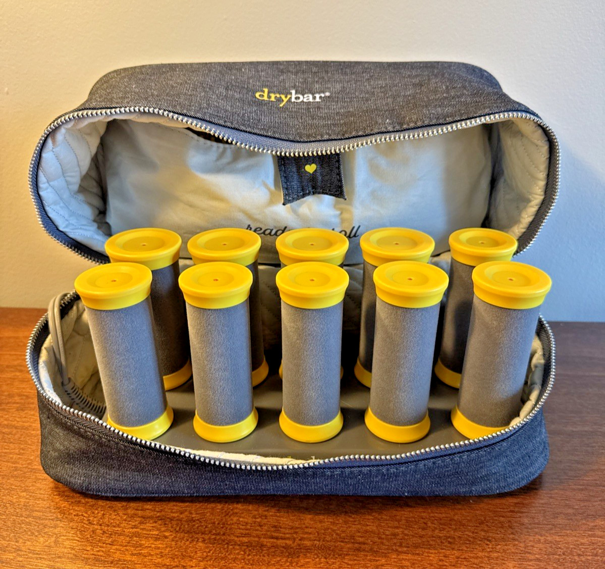 Drybar The Roller Club set, Ceramic Hot Rollers 1.5 & 1.75in