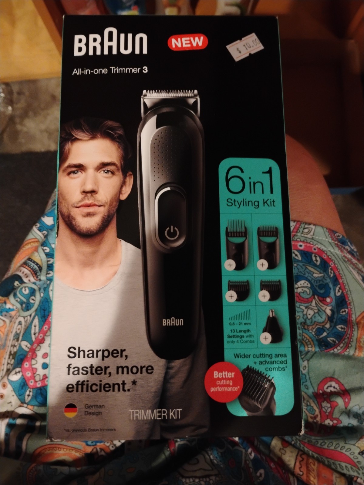 Braun All In One Trimmer 3, 6 In 1 Styling Kit New Trimmer