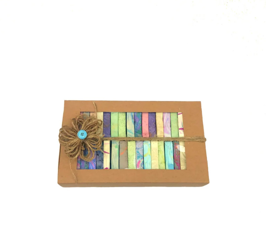 36 Pack Handmade Soap Samples Assorted Natural Mini Bath Soap Set