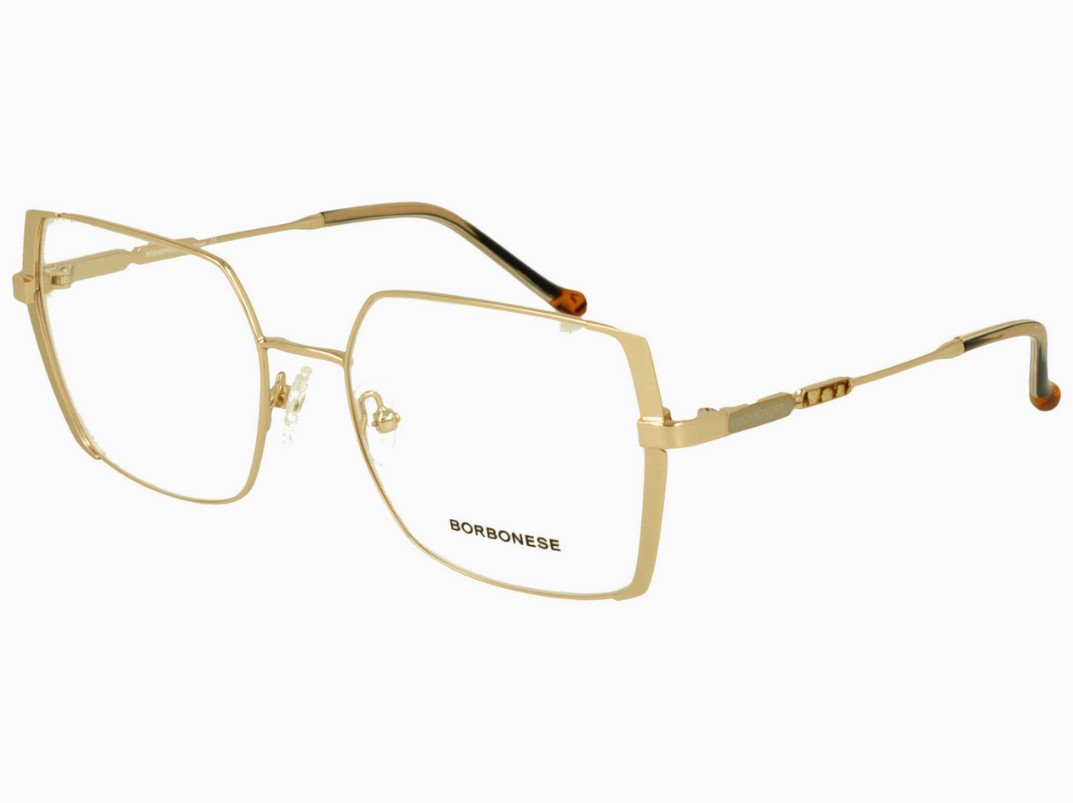 Brand New 2025 BORBONESE Women Eyeglasses BEV 6159 COL.10 Authentic Italy Frame