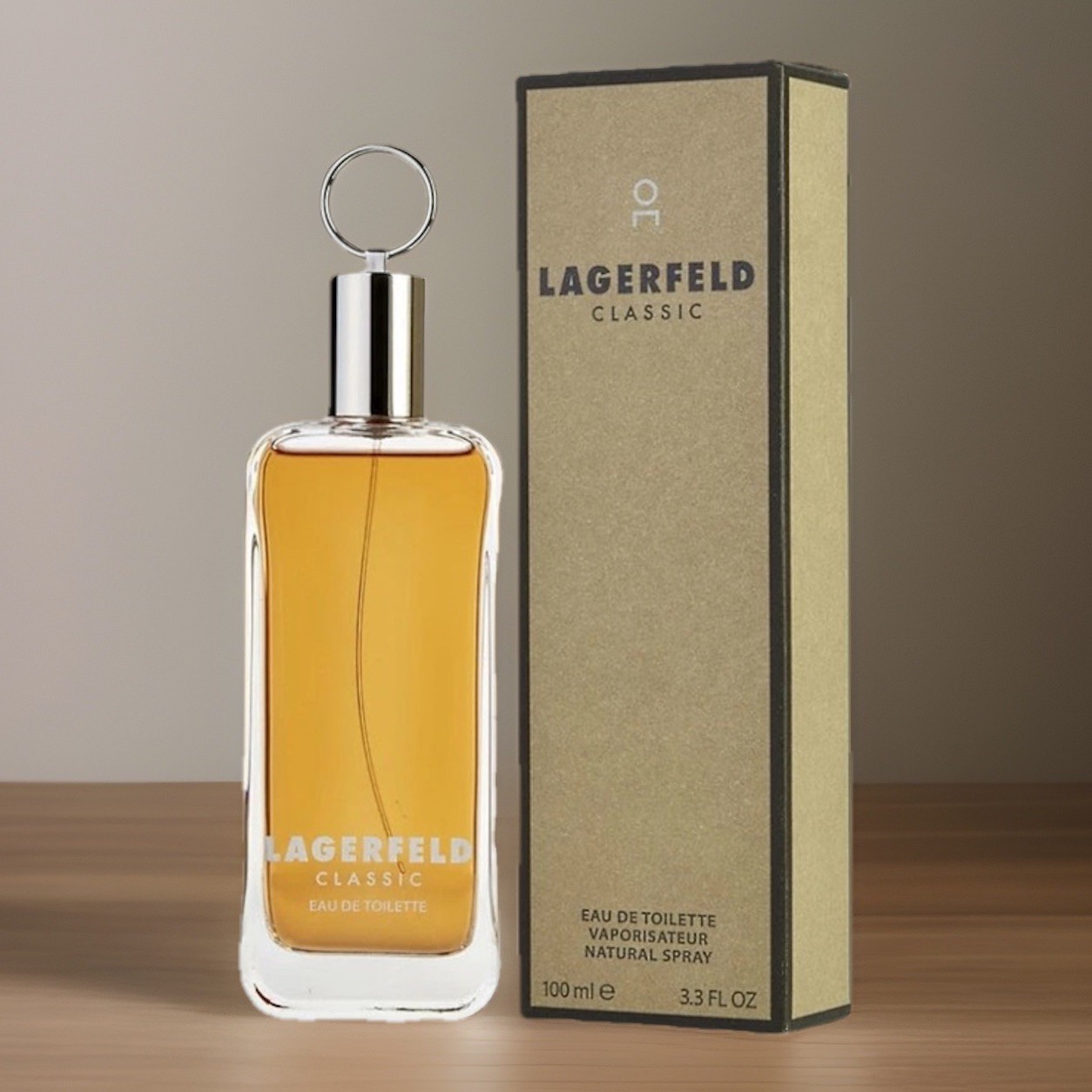 LAGERFELD CLASSIC by Karl Lagerfeld 3.3oz (100ml) Men’s Cologne Edt Spray New