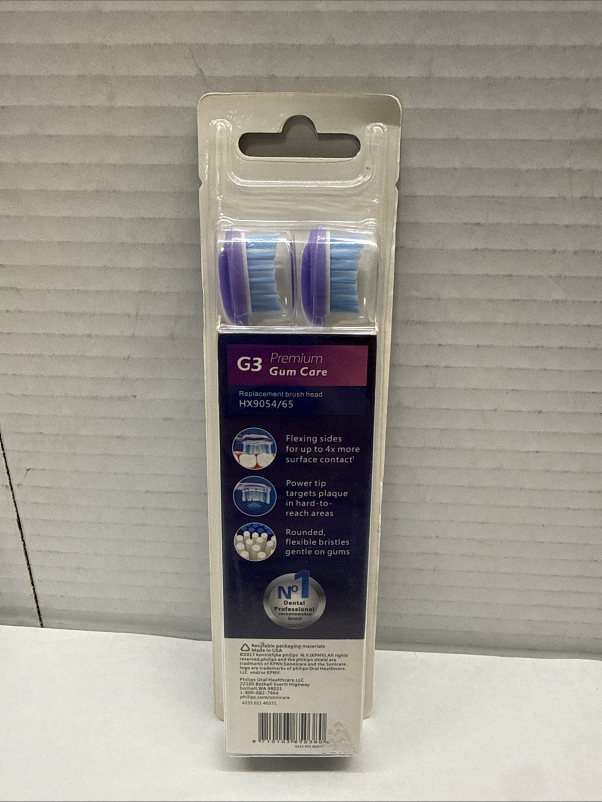 4x Replacement Toothbrush Brush Heads for Phillips Sonicare G3 Premium Gum Care