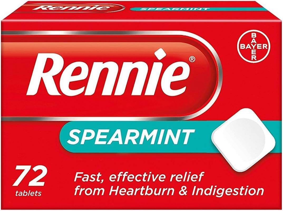 Rennie Spearmint x 72 Tablets