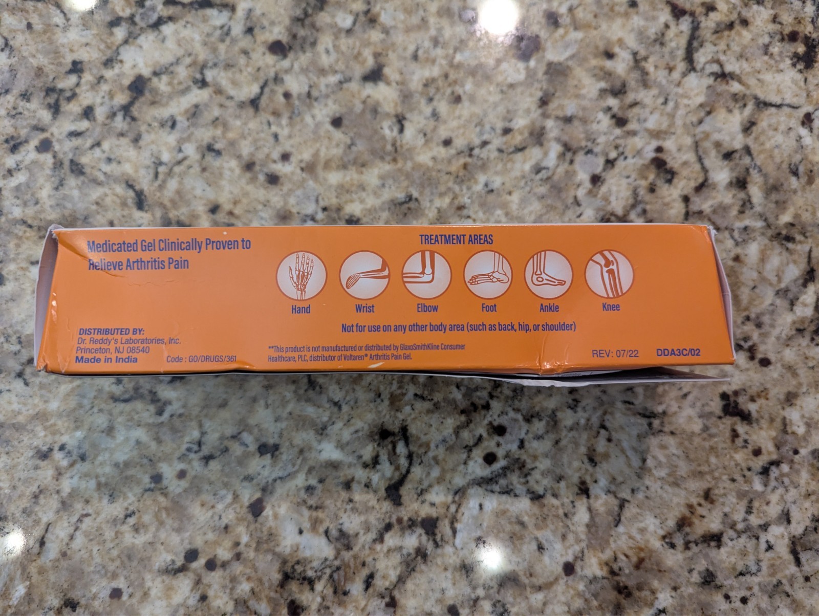 HealthCare Aisle Diclofenac Gel Arthritis Pain Reliever 5.29 oz exp: 08/2026