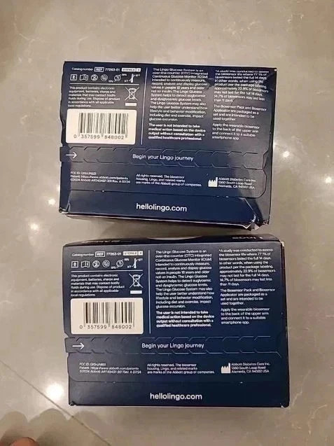 2X Lingo (CGM) & App 4-week plan – Sealed Box Exp 31/08/2026