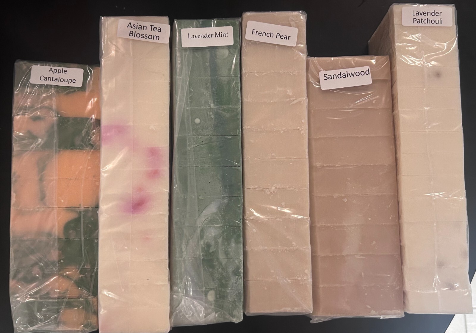 Homemade Cold Process Natural Soap 2.5-3LB Precut Wholesale Bulk Lot Many Scents