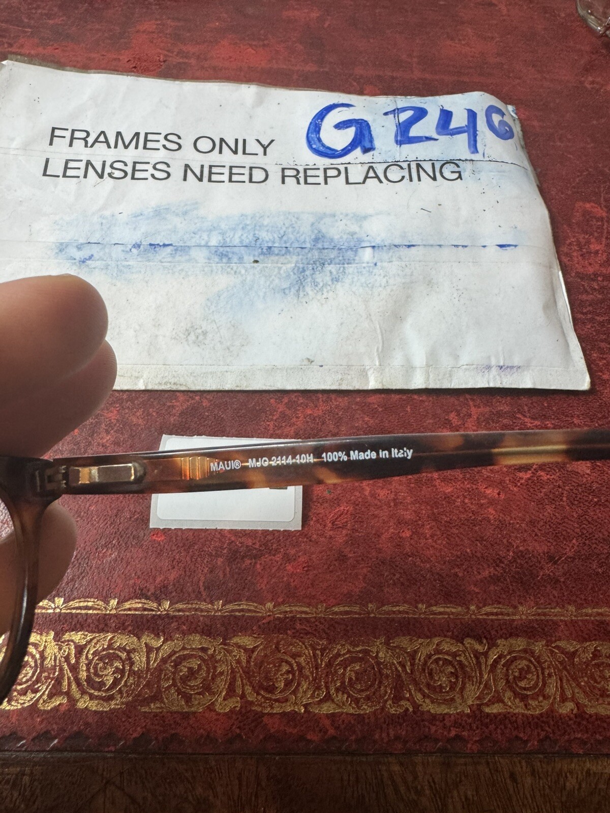 Maui Jim MJO 2114-10H Tortoise Brown Cat Eye Eyeglasses Frames 53-16 135 10774