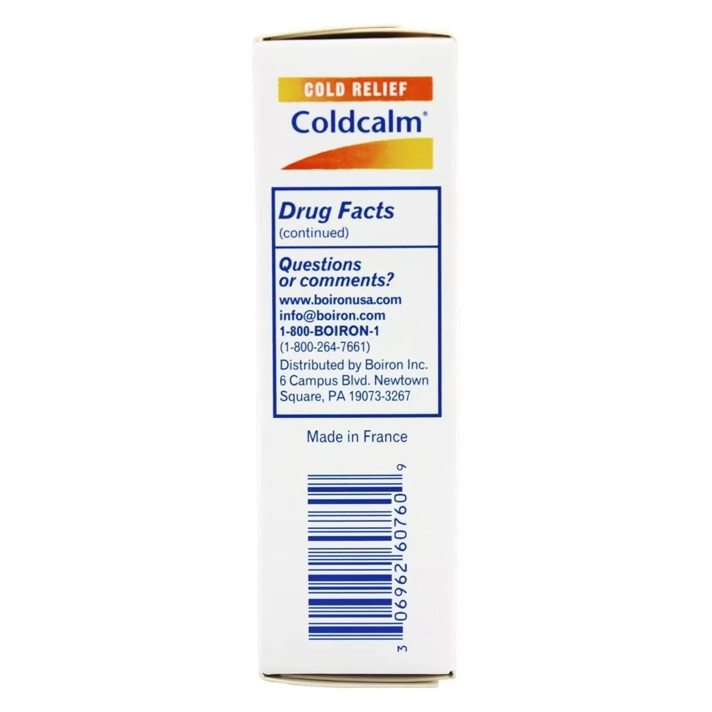 Boiron Coldcalm, 60 Tablets
