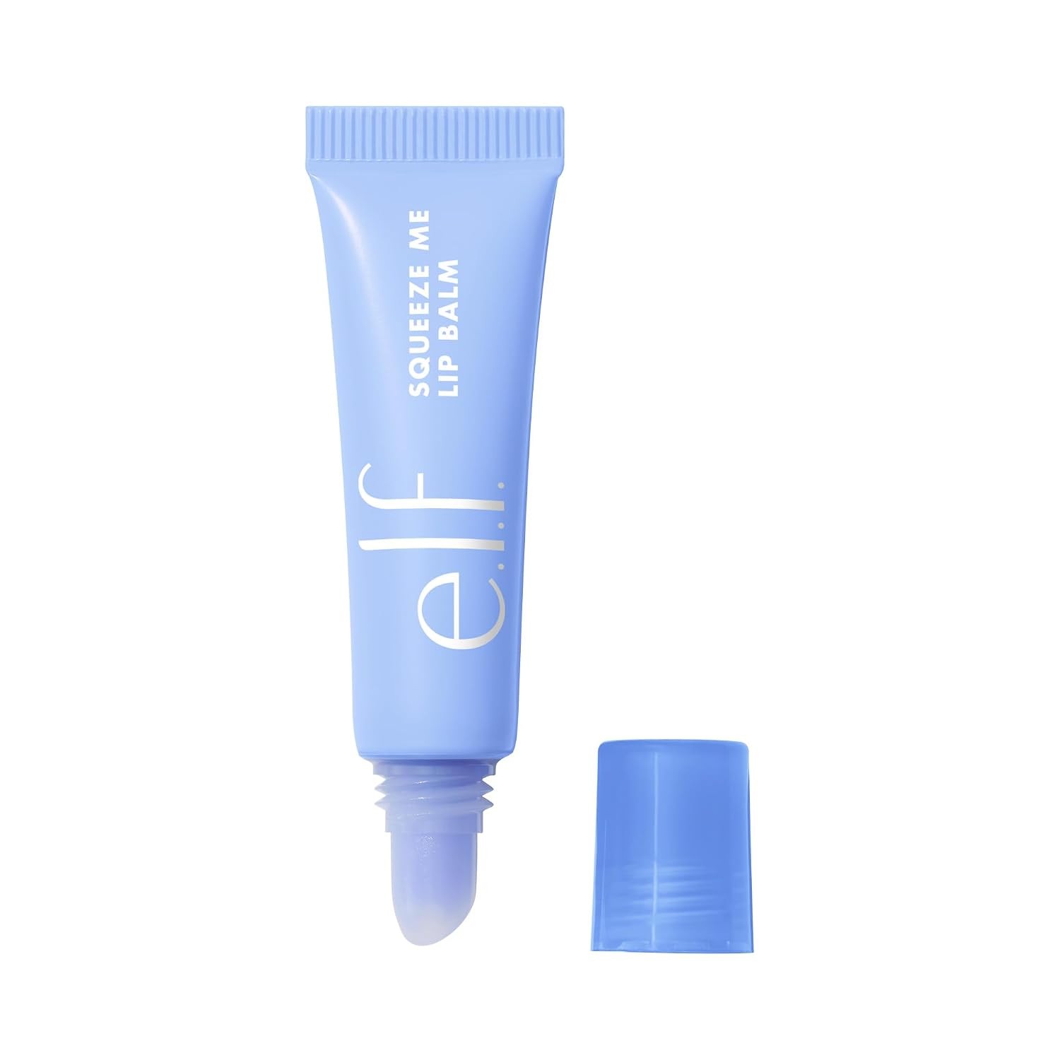 e.l.f. Squeeze Me Lip Balm Blueberry, Hyaluronic Acid, Vegan & Cruelty-Free
