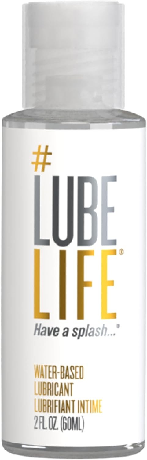 LUBELIFE Water Based Lube Personal Lubricant Men Women Toy Condom 2 oz