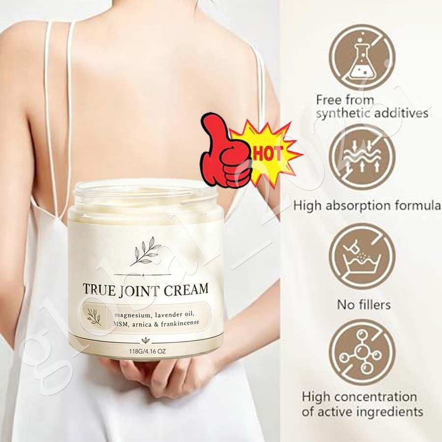 Organics True Joint Cream, Moisturizing Massage Cream for Body Joints ~US HOT