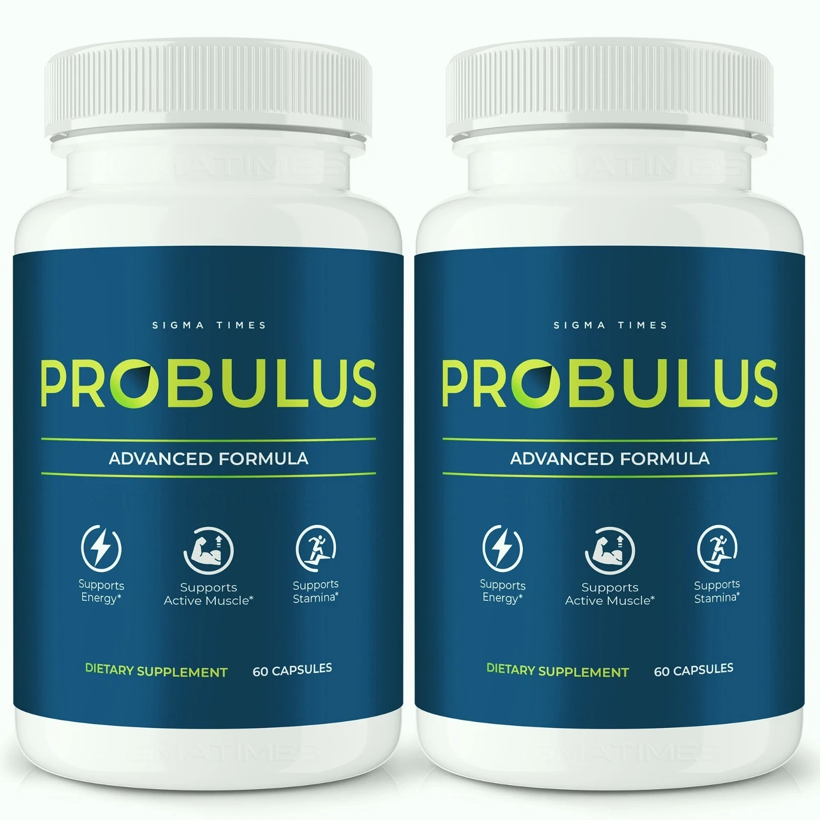 Probulus Capsules for Men Energy Vitality & Performance Supplement 60ct Pack 2