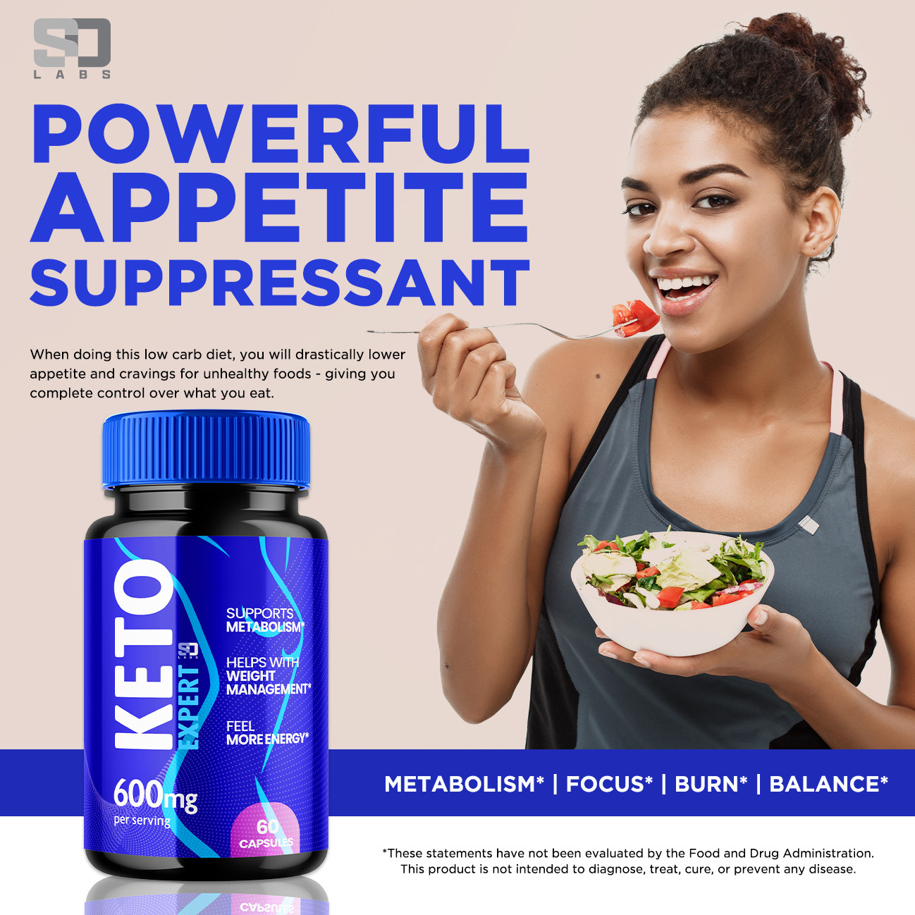 (3 Pack) Keto Expert Pills – Support Weight Management & Healthy Body 180ct