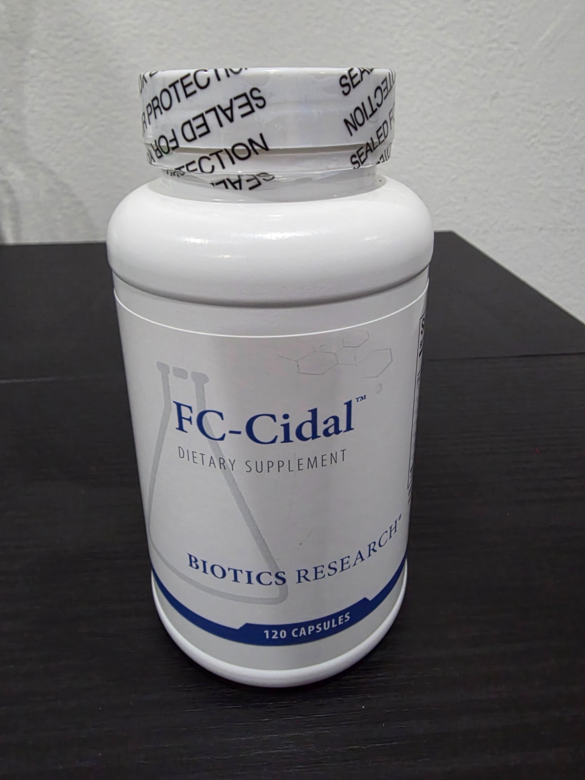 Biotics Research FC-Cidal 120 capsules Expiration 10/2026