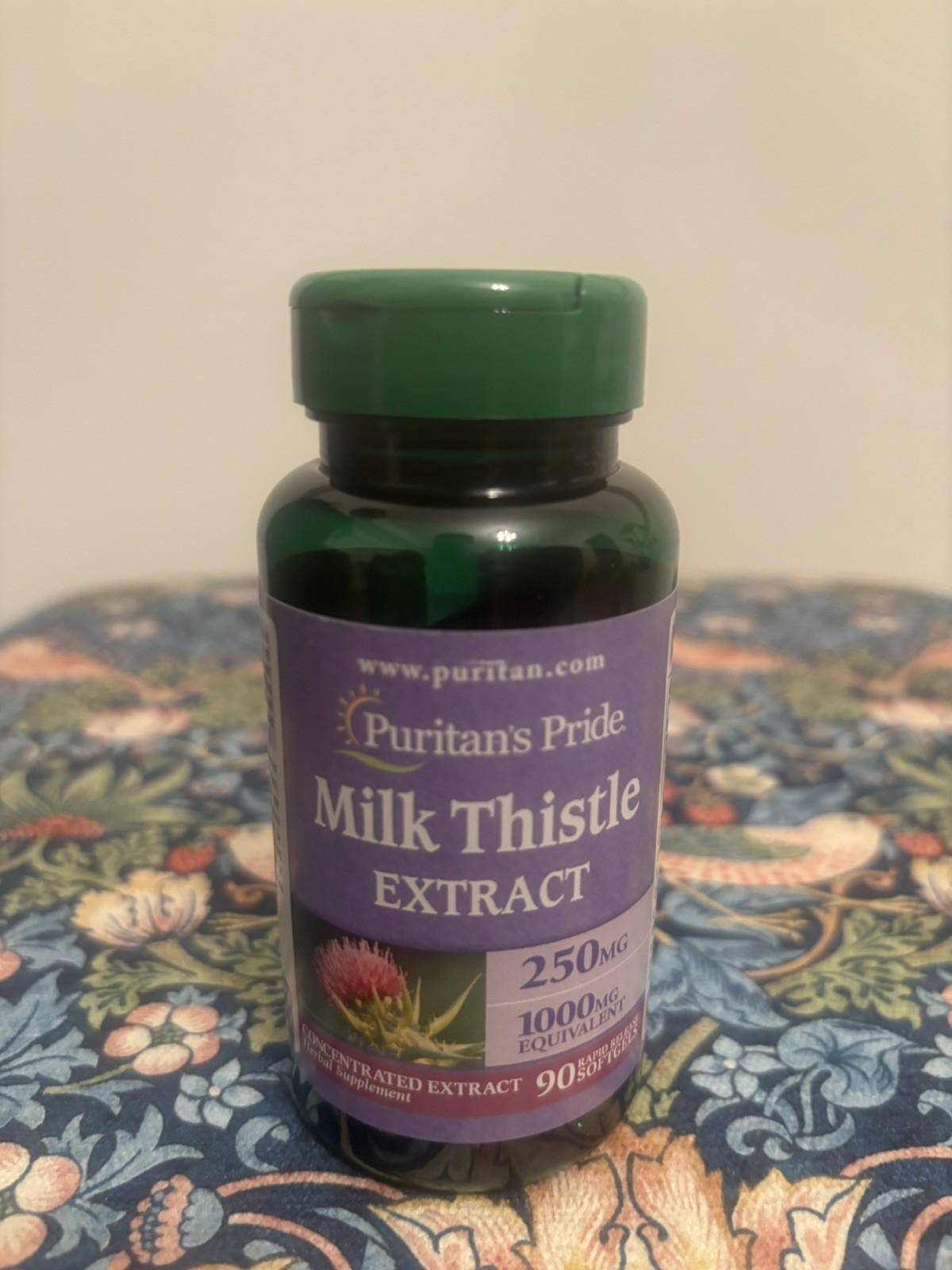 Milk Thistle (Silymarin) 1000mg – 90 Softgels EXP 1/2029