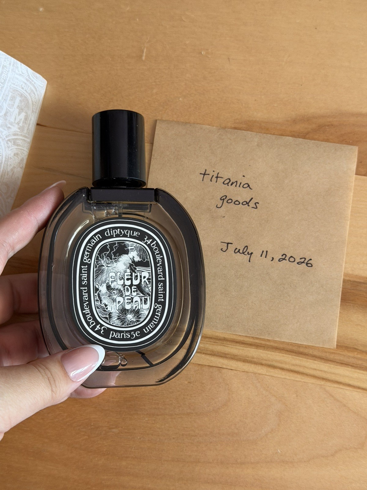 DIPTYQUE FLEUR DE PEAU EAU DE PARFUM (IN BOX)