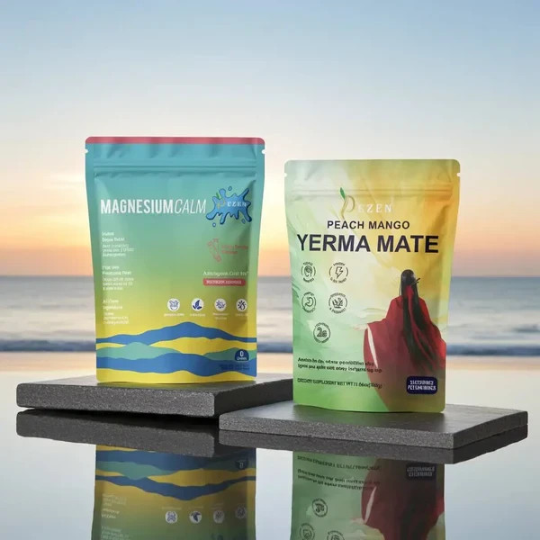 DEZEN Yerba Mate Tea & Calm Magnesium Powder | Combo Pack
