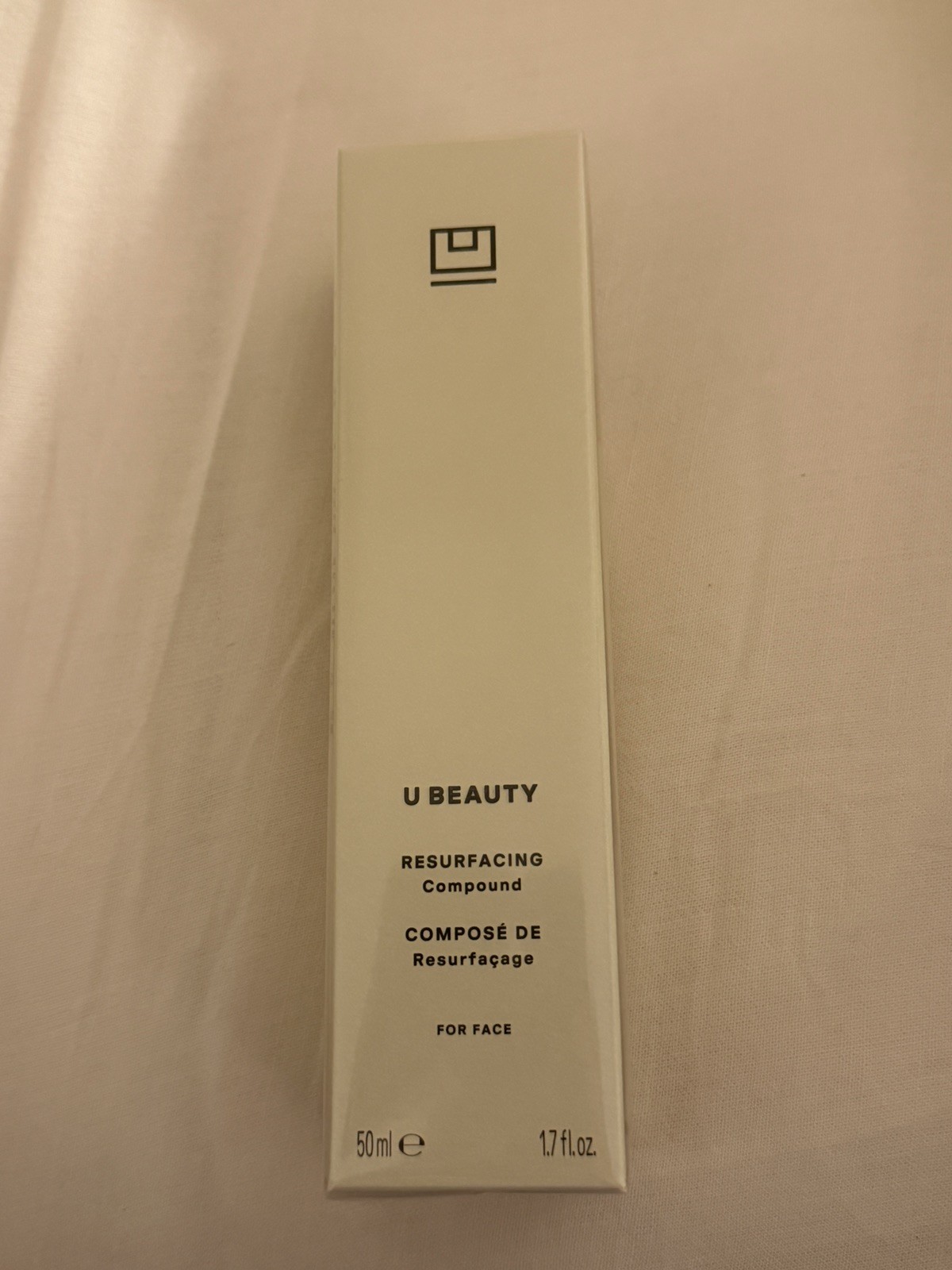U Beauty Resurfacing Compound 50ml/1.7oz New Sealed Authentic