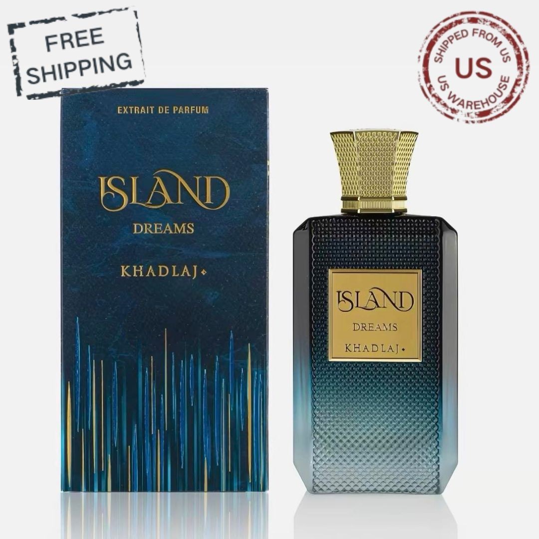 Khadlaj Island Dreams Extrait de Parfum 3.4oz 100ml Unisex Spray