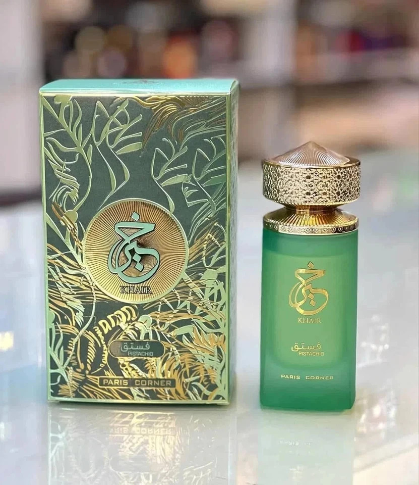 Pistachio Khair Unisex Perfume 3.4 Fl Oz Edp for Men and Women Paris Corner
