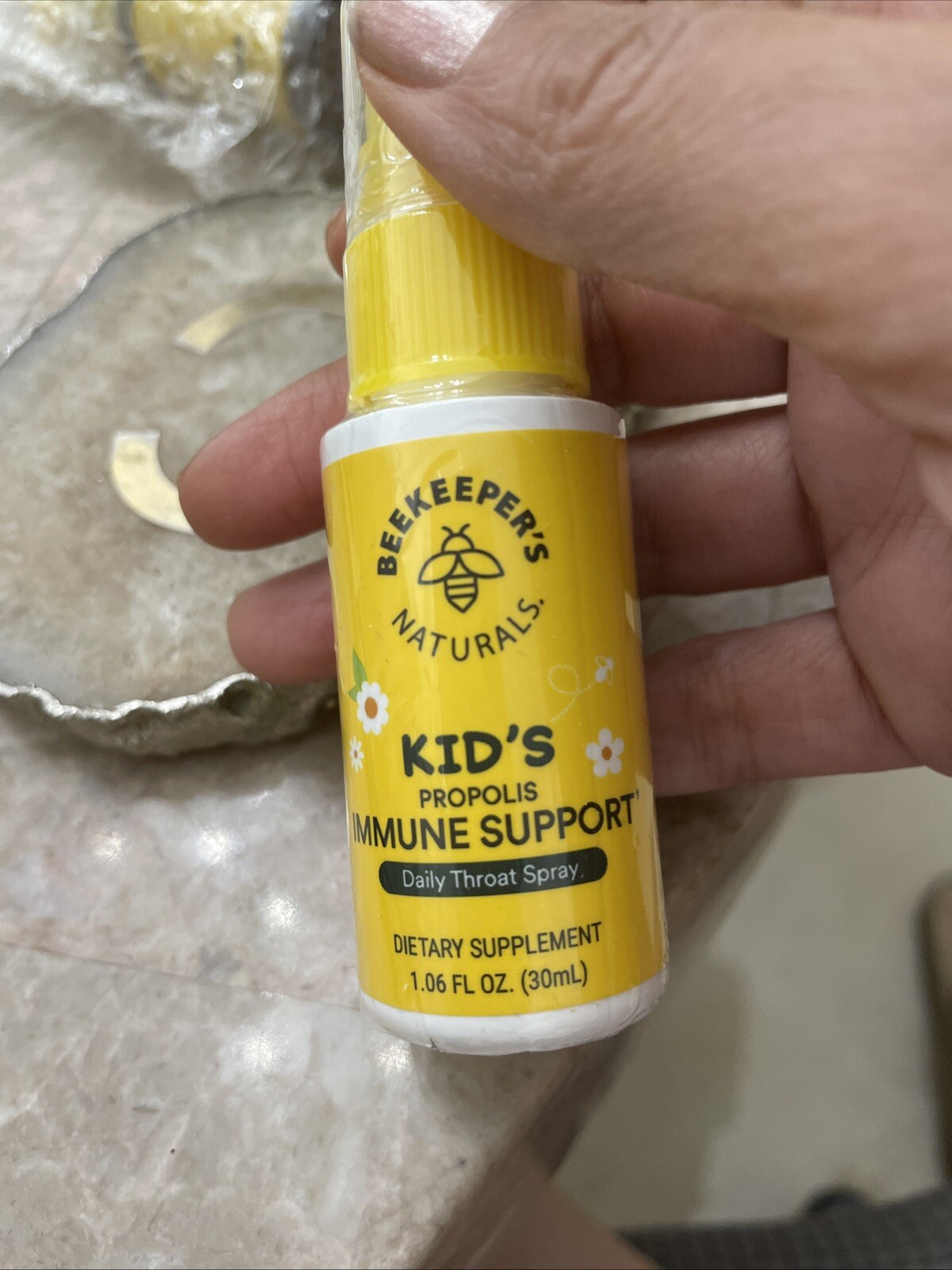 Bee Keepers Natural Kids Imune Support Daily Throat Spray, 1.06 Oz, Exp 11/27