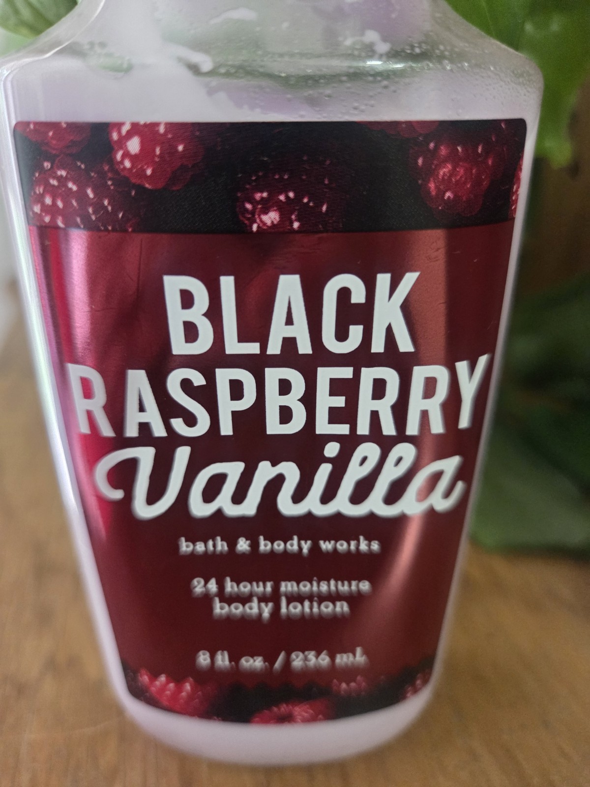 Retired Bath & Body Works Black Raspberry Vanilla Scented Body Lotion