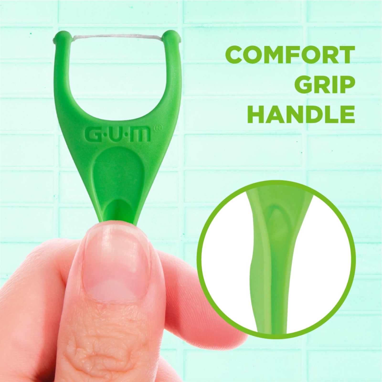 Angled Floss Picks, Perfect for Tight Teeth, Extra Strong Shred-Resistant Den…