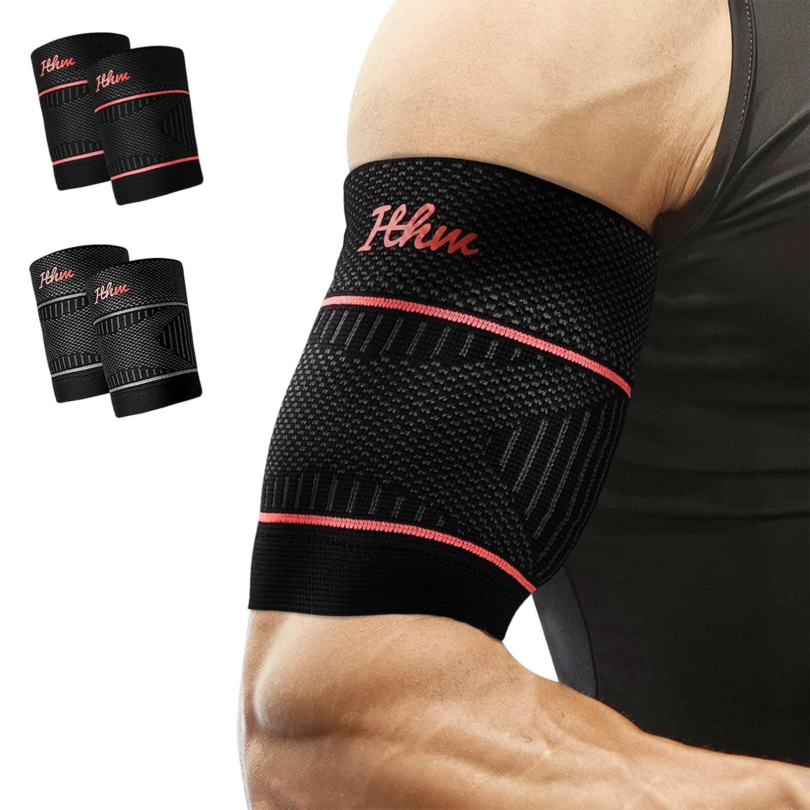 Bicep Tendonitis Compression Sleeve for Pain Relief & Muscle Recovery – Medium P