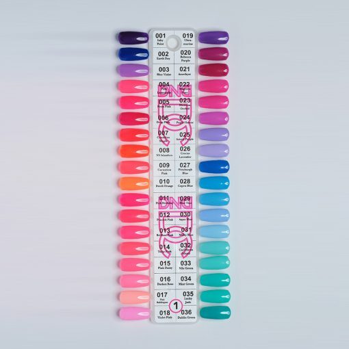DND DC Duo Matching Set Soak Off UV LED Gel Nail Polish + Lacquer