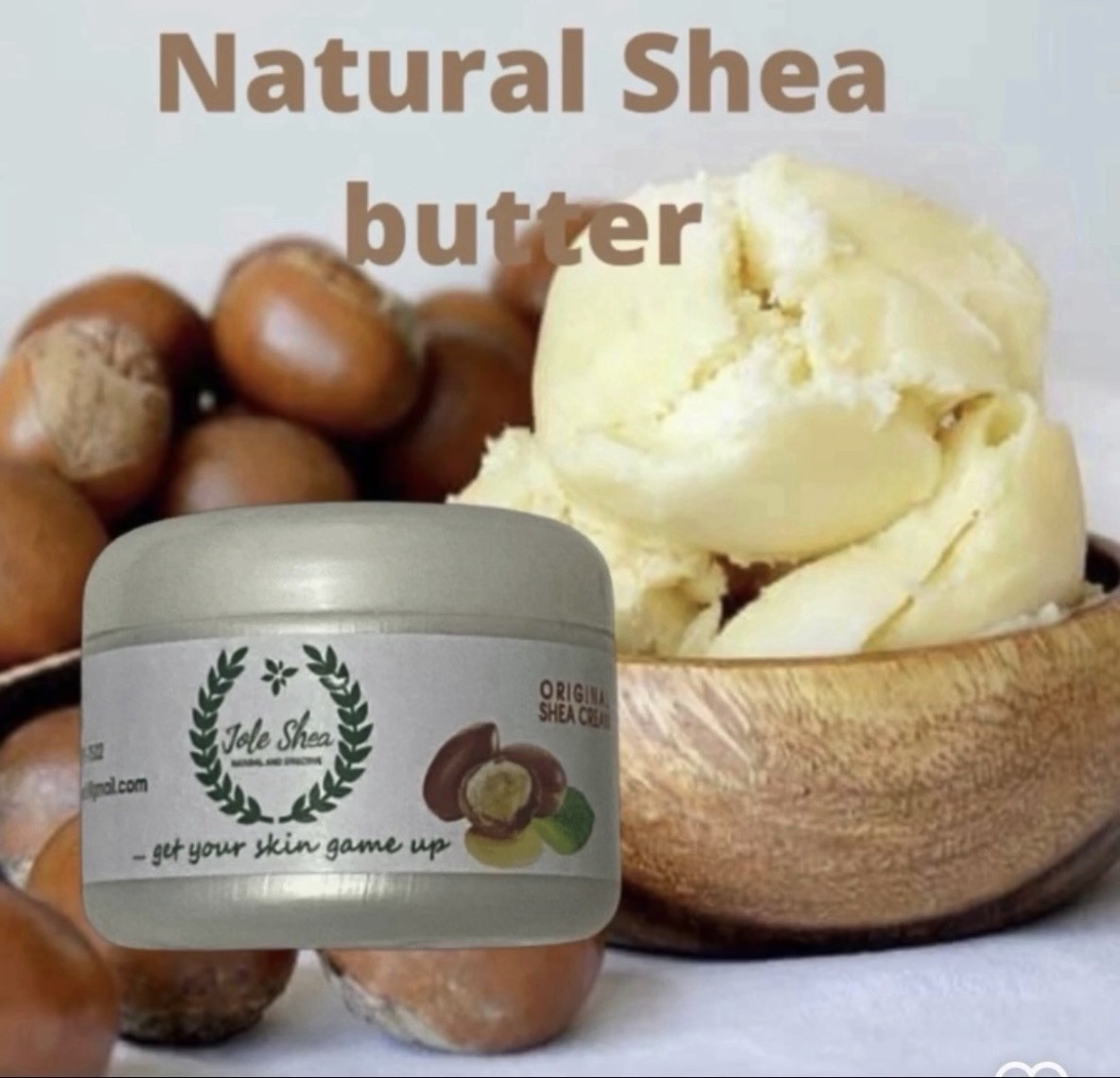 Whipped Shea Butter 100% from Ghana 🇬🇭 Natural & Unrefined Hydrating Skin