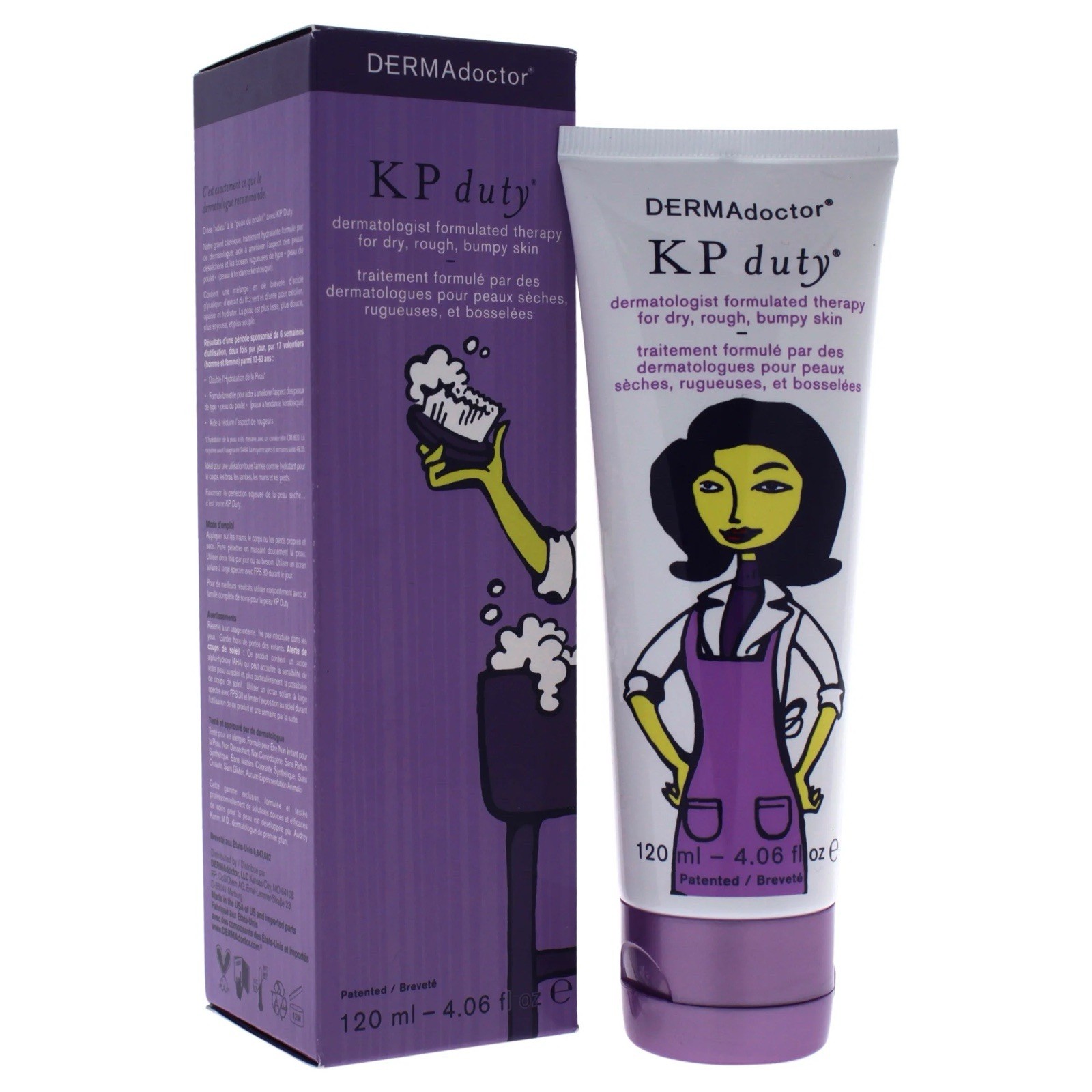 DermaDoctor KP Duty 4.06 Fl Oz. Dry Rough Bumpy Skin Brand New In Box! Sealed!