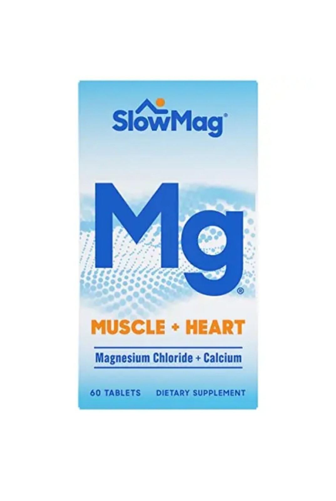SlowMag Mg Muscle *Heart Magnesium Chloride +Calcium . Exp:08/2024