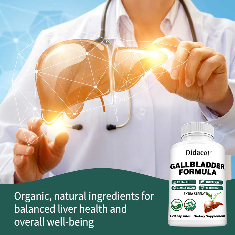 Gallbladder Formula Purified Bile Salts Digestive Enzymes Extra Strength Capsule
