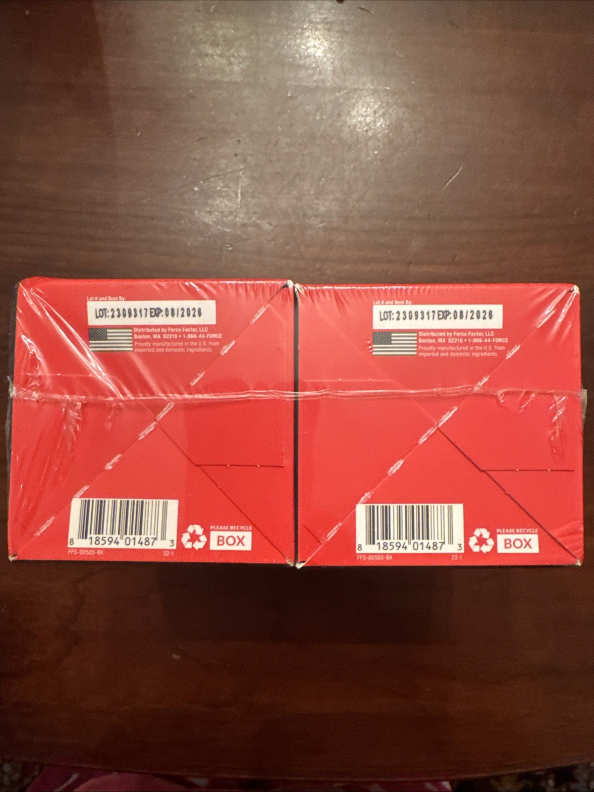 Force Factor Test X180 Alpha Max Total Testosterone Booster 180ct X 2 – EXP 8/26