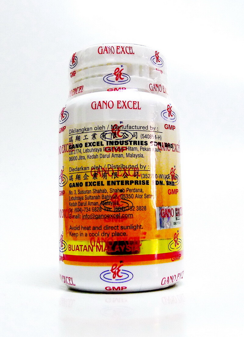 1 Bottle Gano Excel Ganoderma 90 Capsules Reishi Lingzhi Boosts Immune USA SHIP