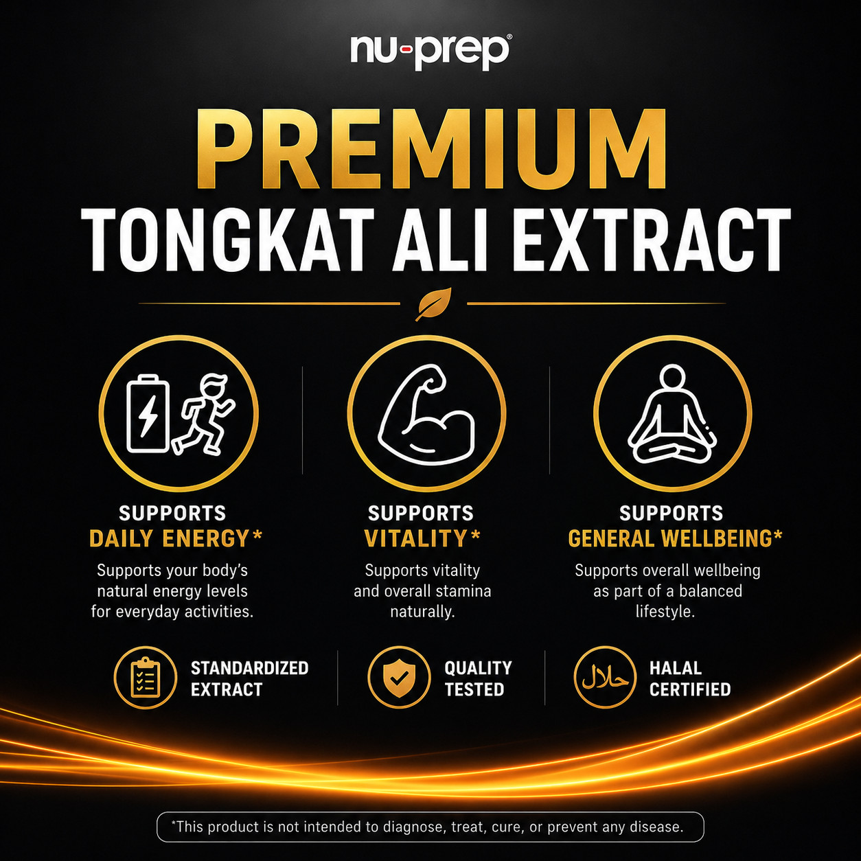 Nu-Prep® MAN Increase Men’s Energy Vitality Strength and Stamina 120 sac 2 Pack