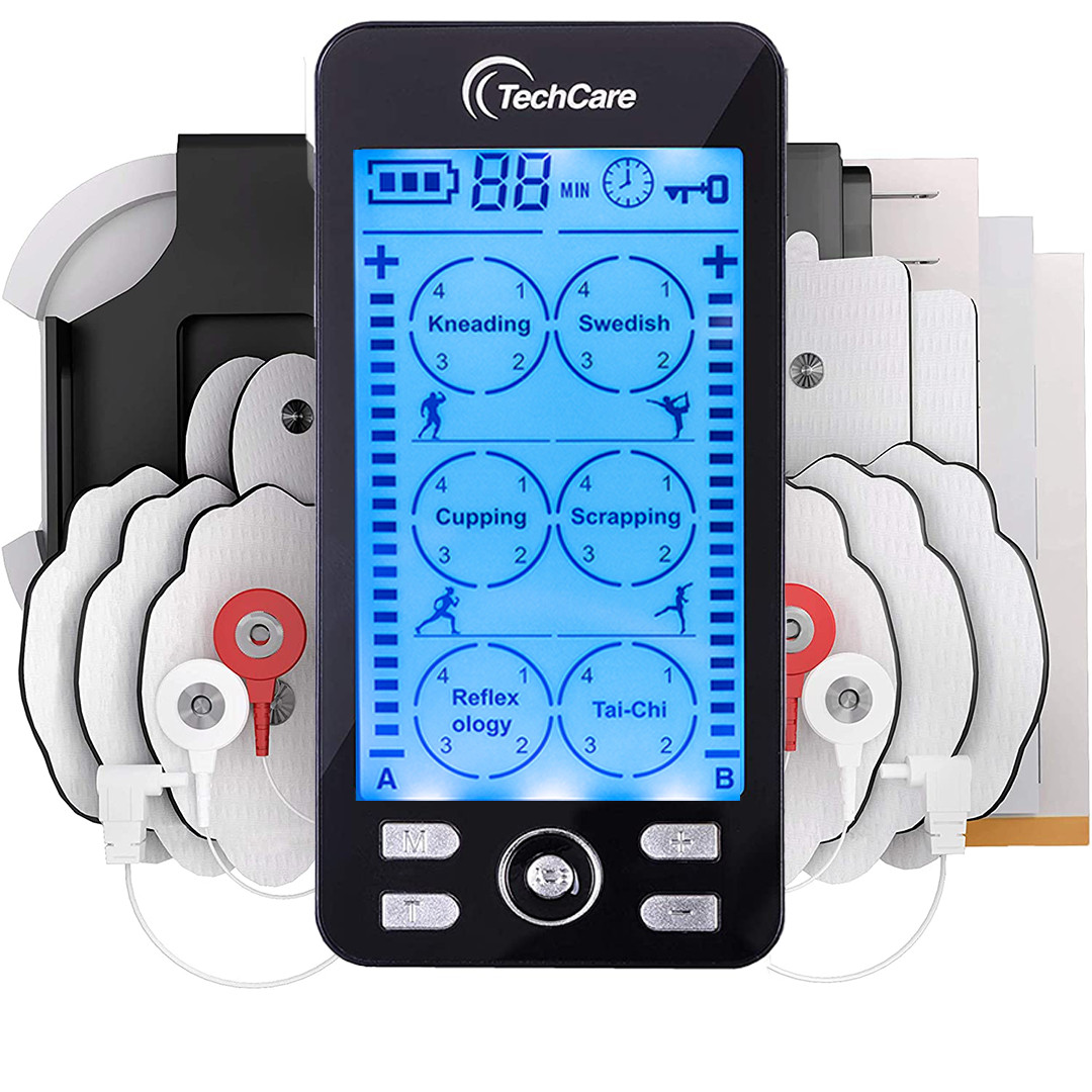 Tens Unit Muscle Stimulator Electrotherapy Device Full Body Massager 24 Modes