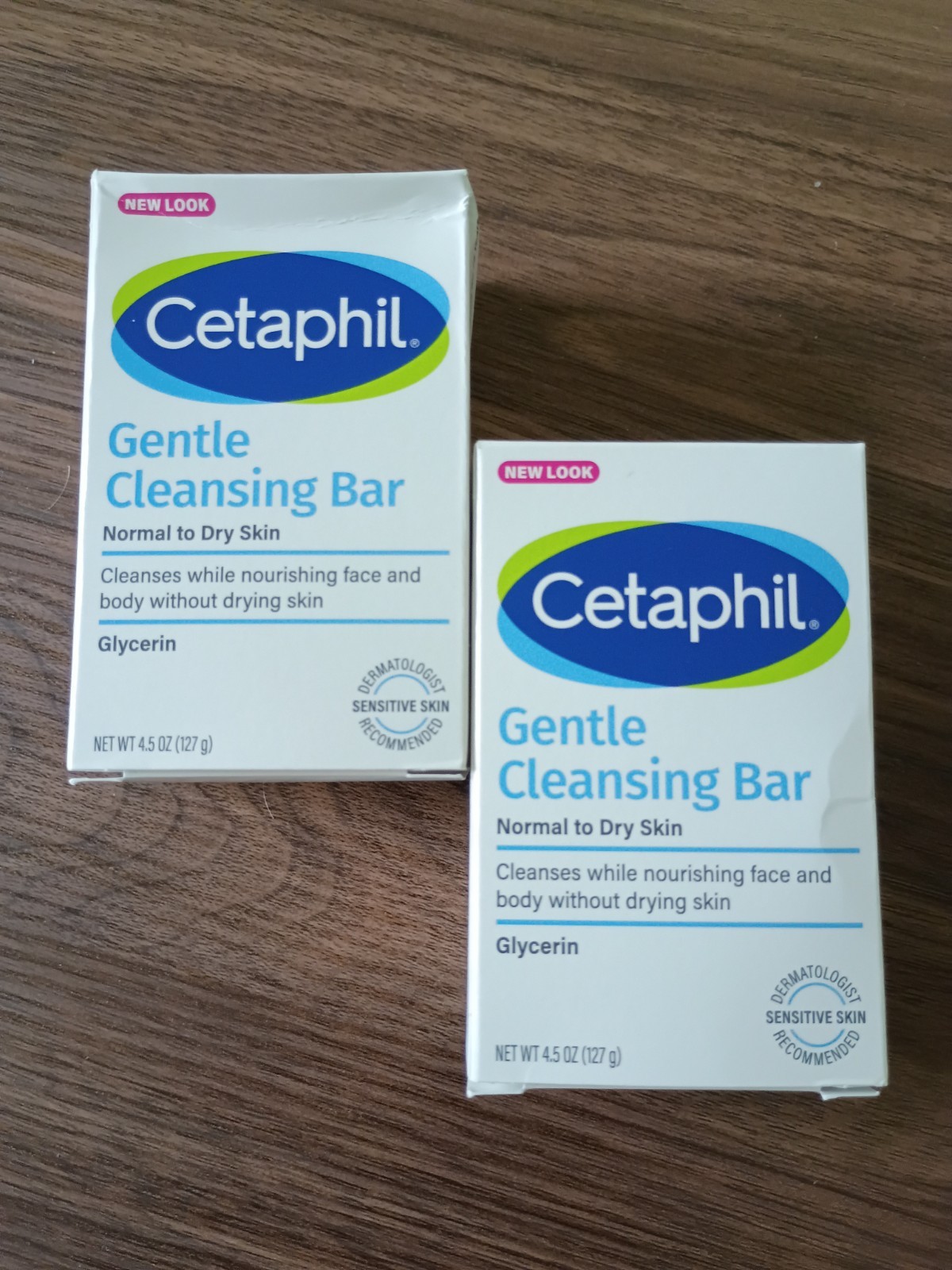 Cetaphil Gentle Cleansing Bar 4.5 oz (Pack of 2) Dermatologist Recommended NEW