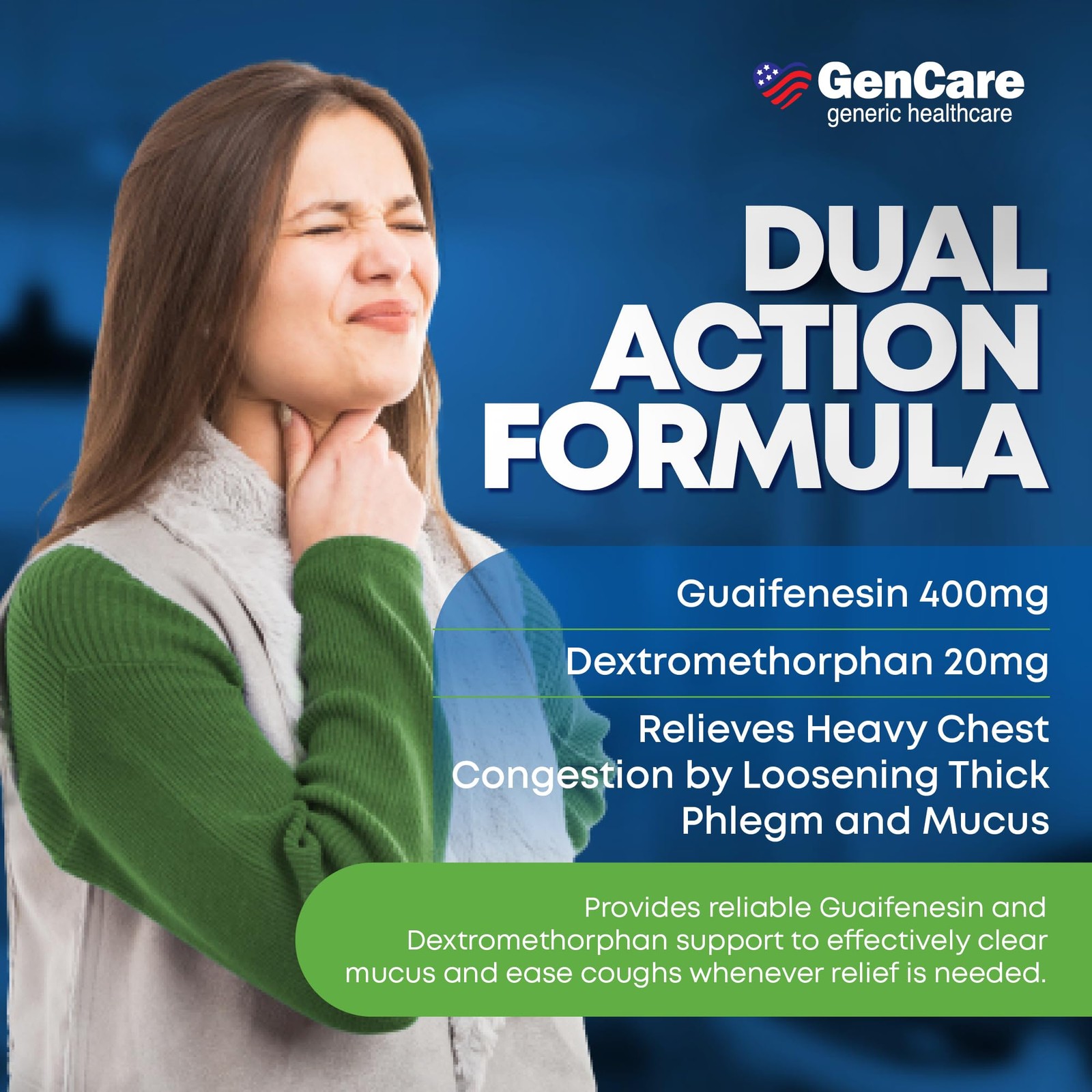 Cough & Mucus Expectorant Pill 150 Count Dextromethorphan HBr 20mg Guaifenesin