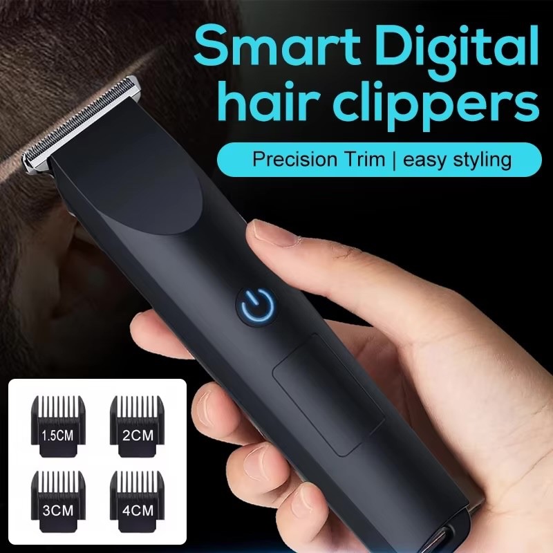 Professional Cordless Hair Clipper Beard Trimmer Men USB Rechargeable Shaver 5W