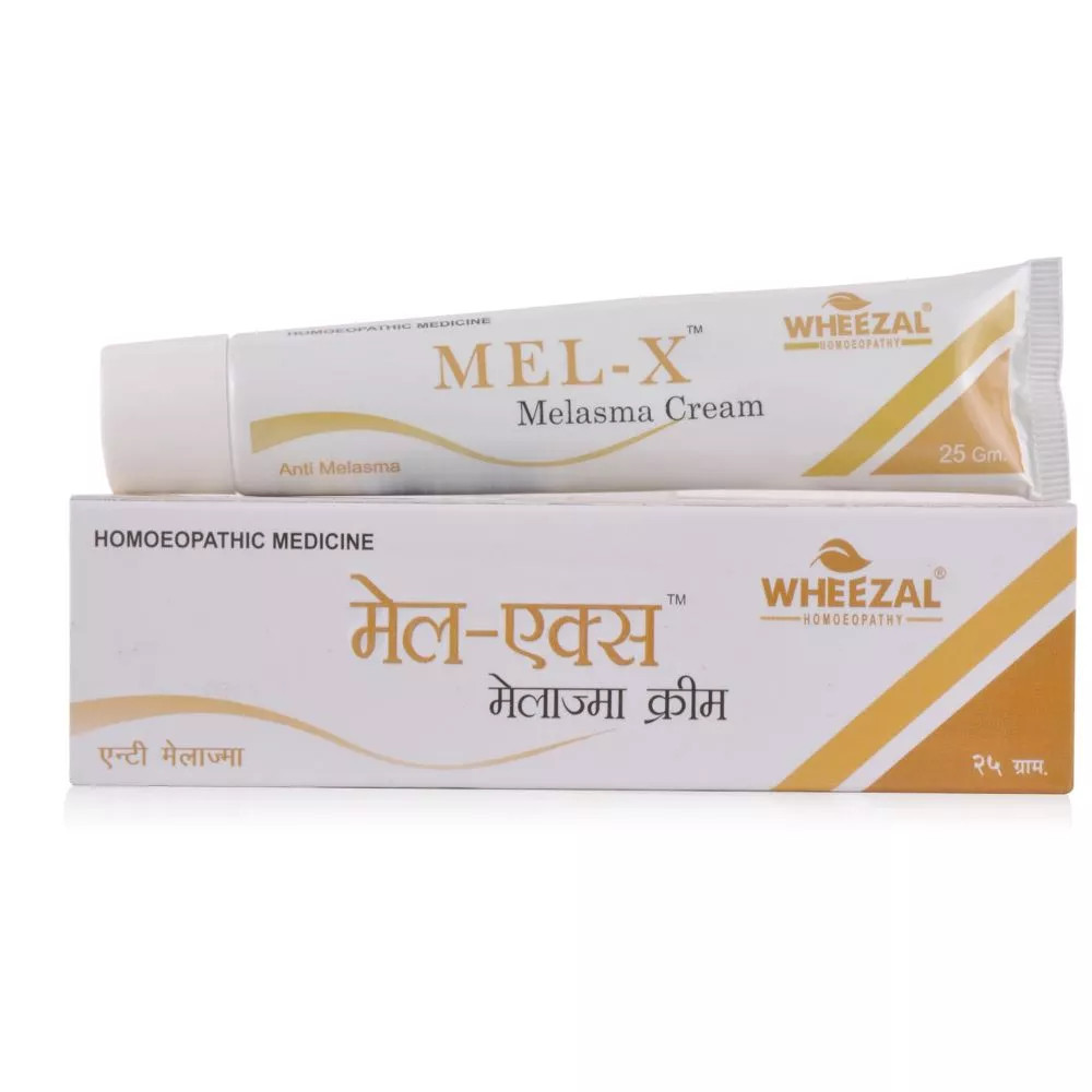 3X Wheezal Mel-X Melasma Cream 25g for skin pigmentation like melasma, chloasma