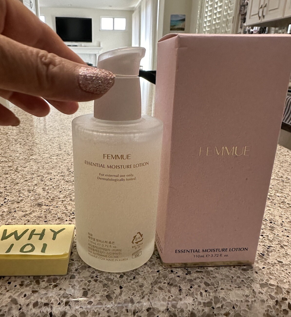 FEMMUE ESSENTIAL MOISTURE LOTION 3.72oz/110mL FULL SZ EXP. NOV 2025 SEALED BOX