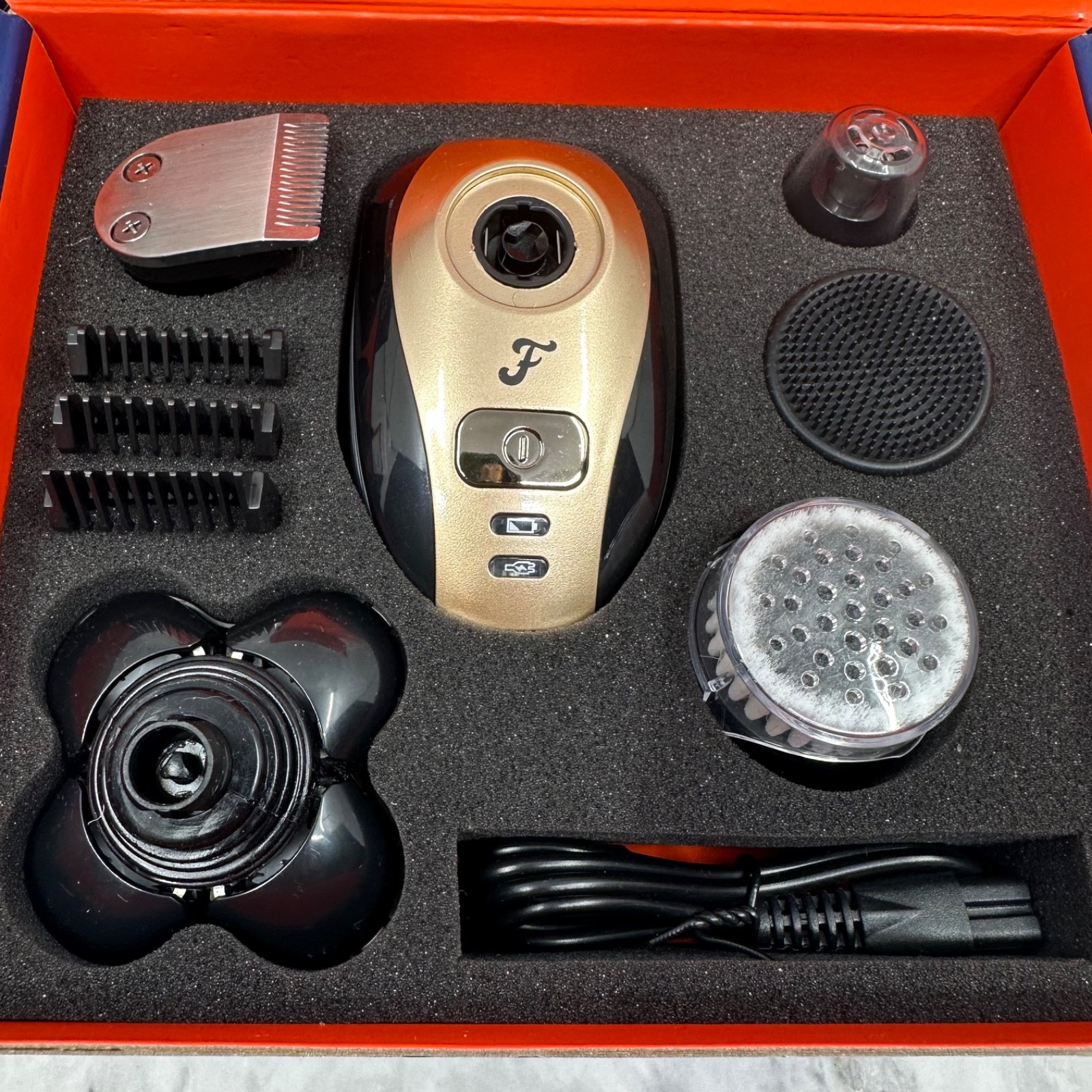 Freebird Flex Series Shaving Kit Bundle – Electric Head Shaver with Off Open Box