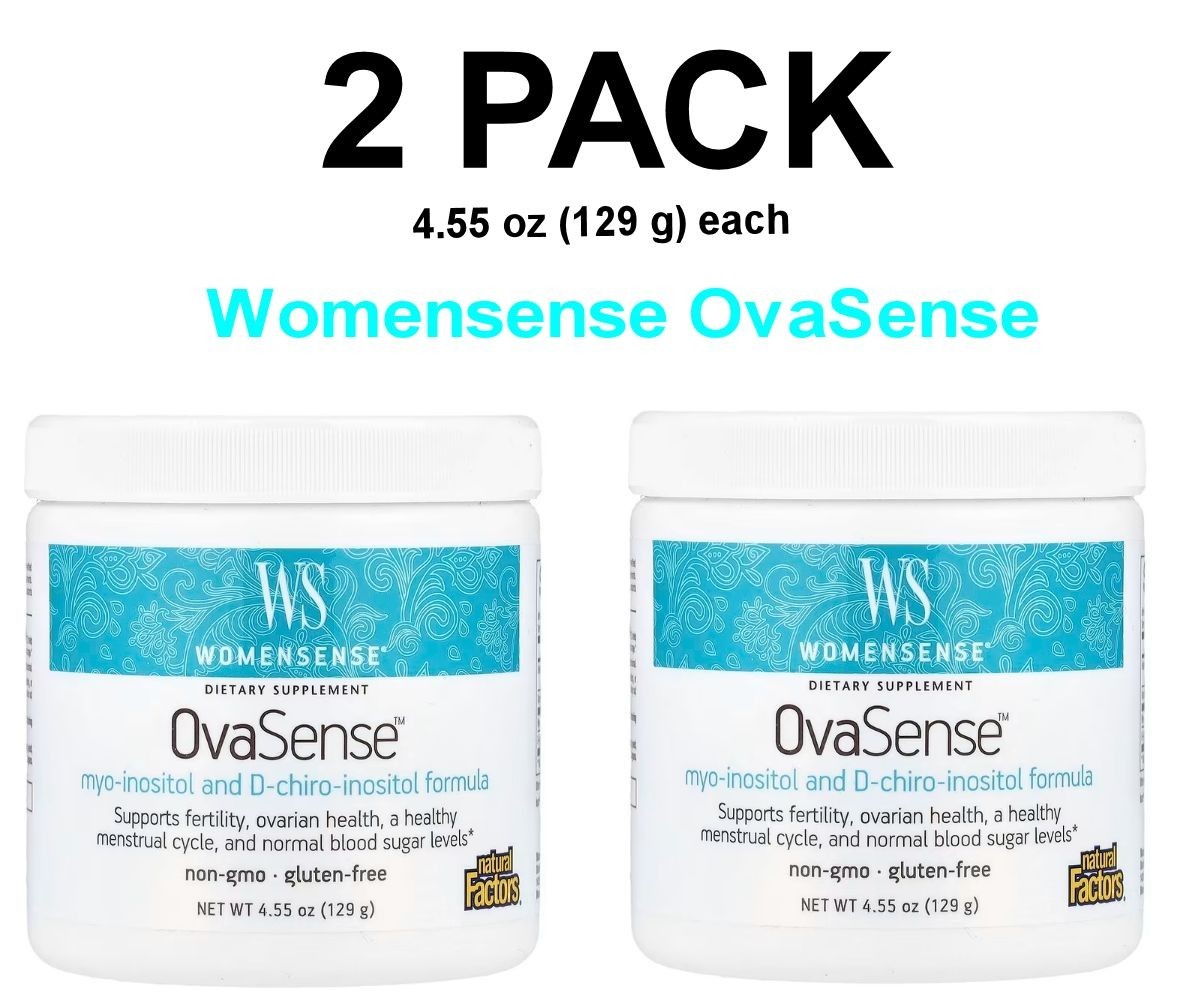 Natural Factors, Womensense, OvaSense, 2 PACK, 4.55 oz (129 g) each
