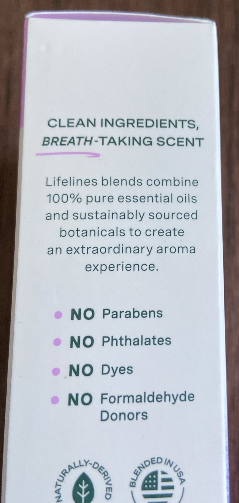 Lifelines Pen Diffuser In Bloom Black Ballpoint Pen Scented NEW IN BOX