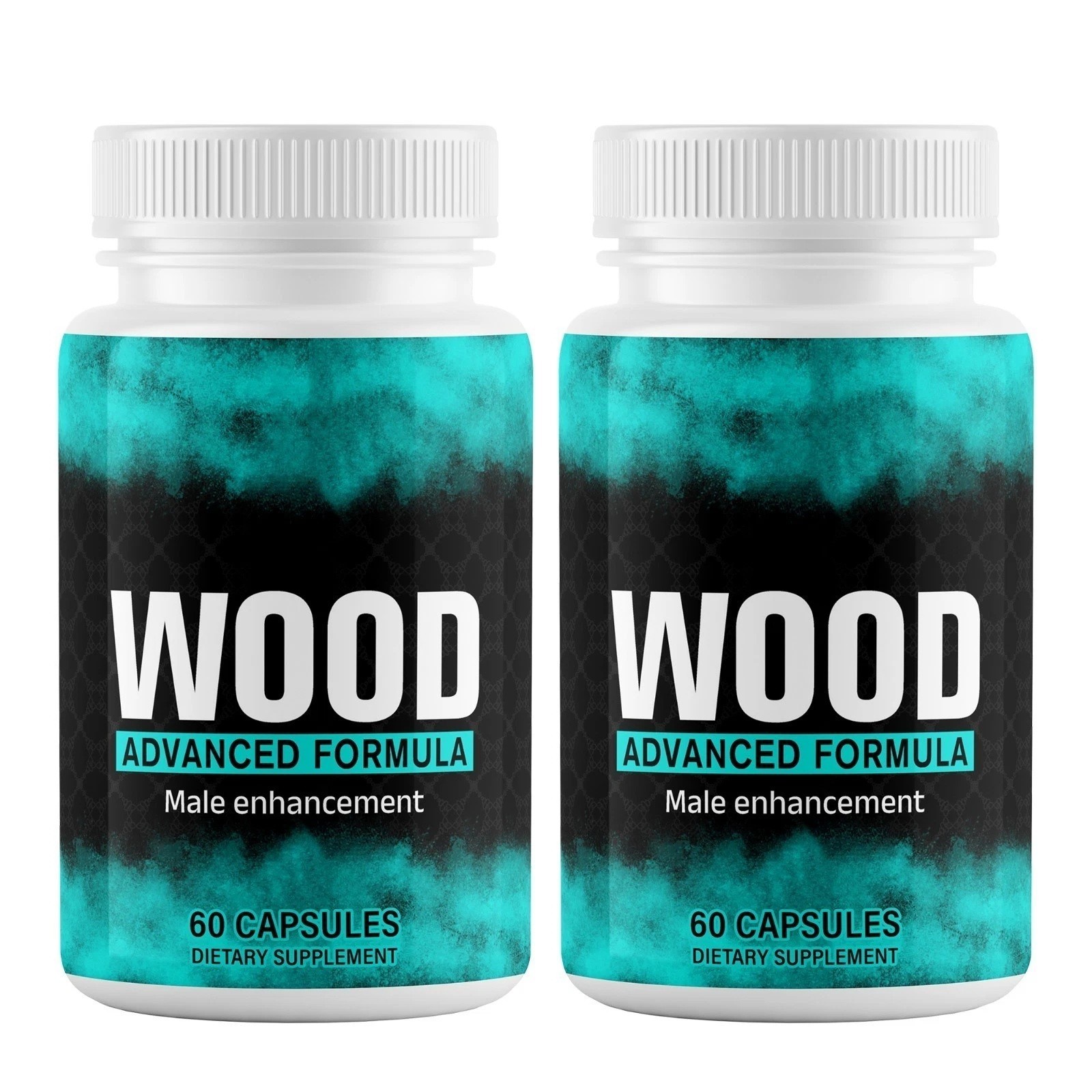 (2 Pack) Wood Pills for Men, Premium Formula for Male Enhancement & Performance